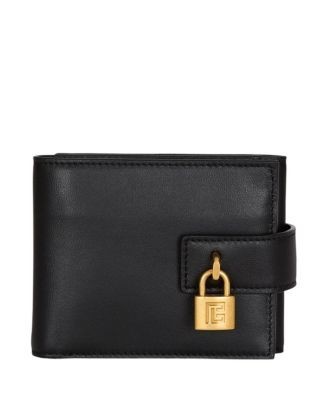 Balmain Pulse Trifold Smooth Leather Wallet