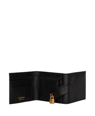 Balmain Pulse Trifold Smooth Leather Wallet