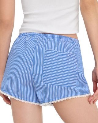 Good American Poplin Pull On Boxer Shorts
