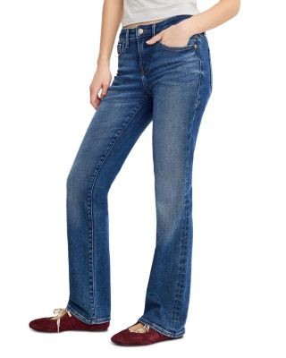 Good American Good Low Rise Bootcut Jeans in Indigo1218