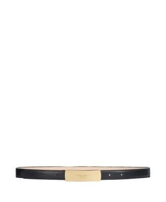 Balmain Smooth Leather Belt
