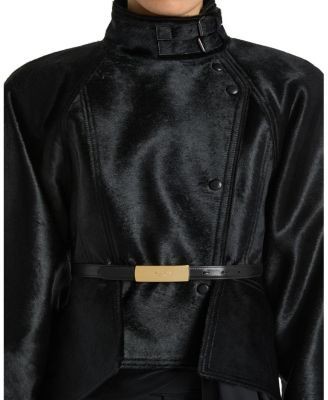 Balmain Smooth Leather Belt