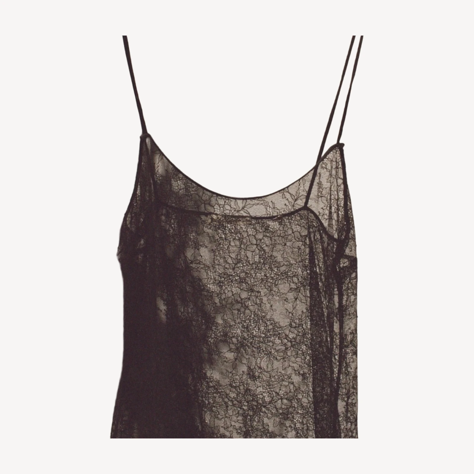 AMEDINE SLIP -- BLACK