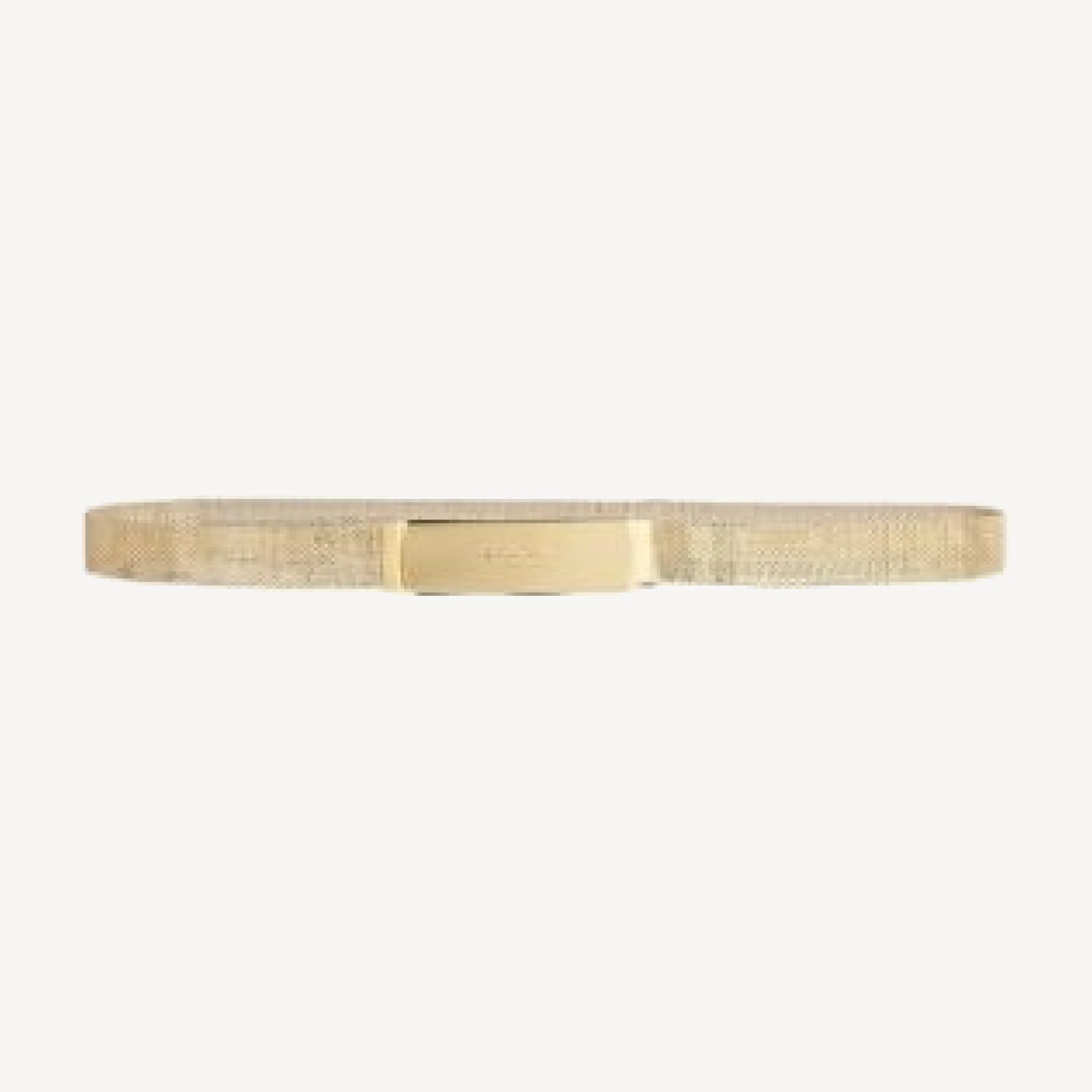 Balmain Braided Brass Belt
