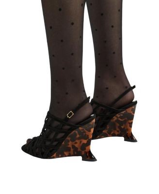 Balmain Women's Wedge Cage Sandals