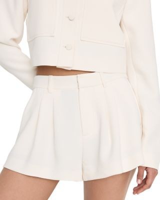Good American Luxe Suiting Trouser Shorts