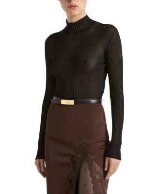 Balmain Fine Ribbed Knit Jumper