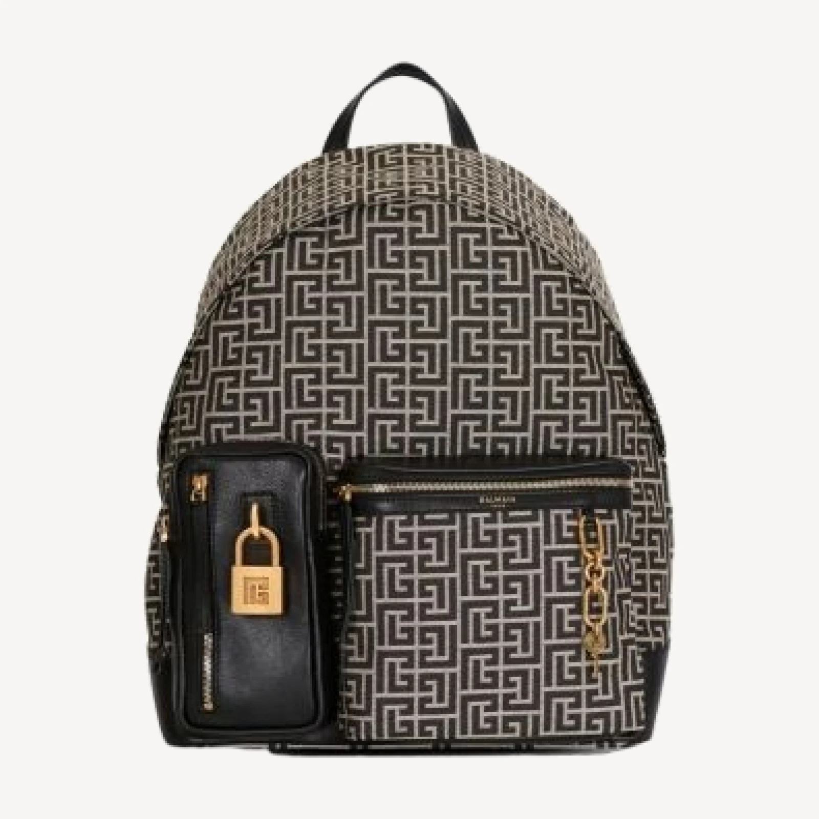 Balmain Pulse Monogram Jacquard Backpack