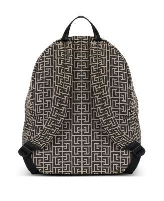 Balmain Pulse Monogram Jacquard Backpack