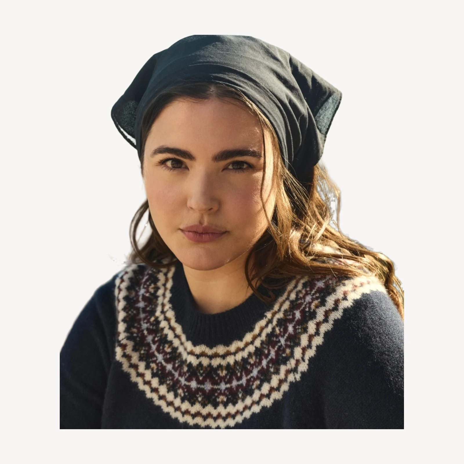 BONIFACE CASHMERE SWEATER -- NAVY
