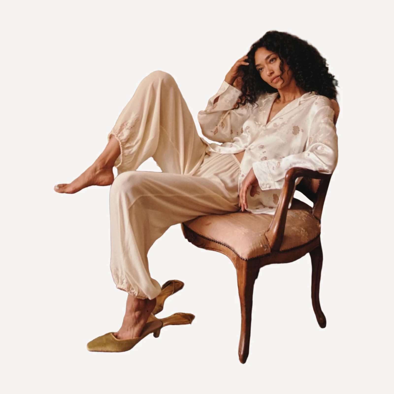 MAURISE TOP -- FRESCO TAPPEZZERIA JACQUARD