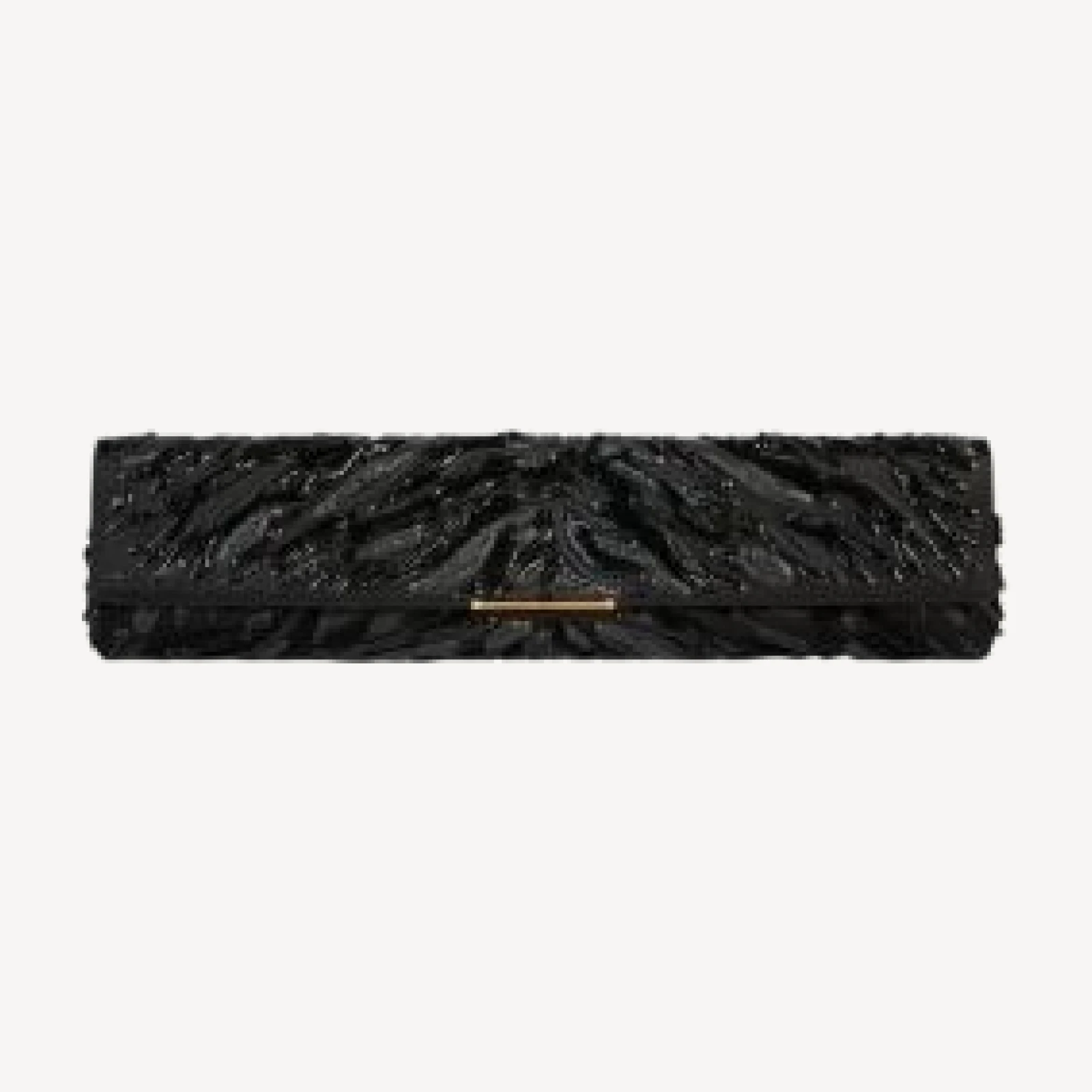 Balmain Long Clutch Bag in Embroidered Satin