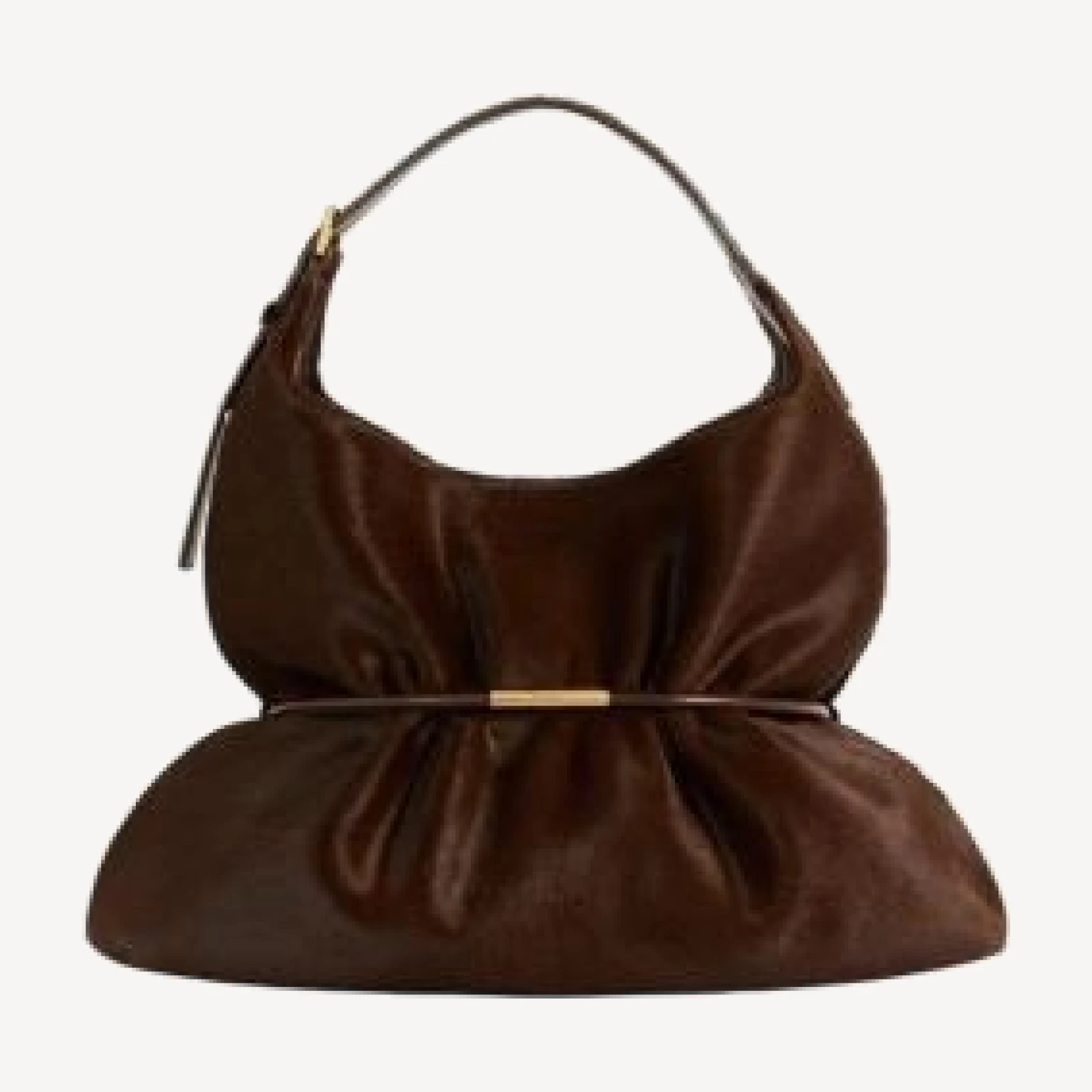 Balmain Sphynx Medium Bag in Pony-Effect Leather
