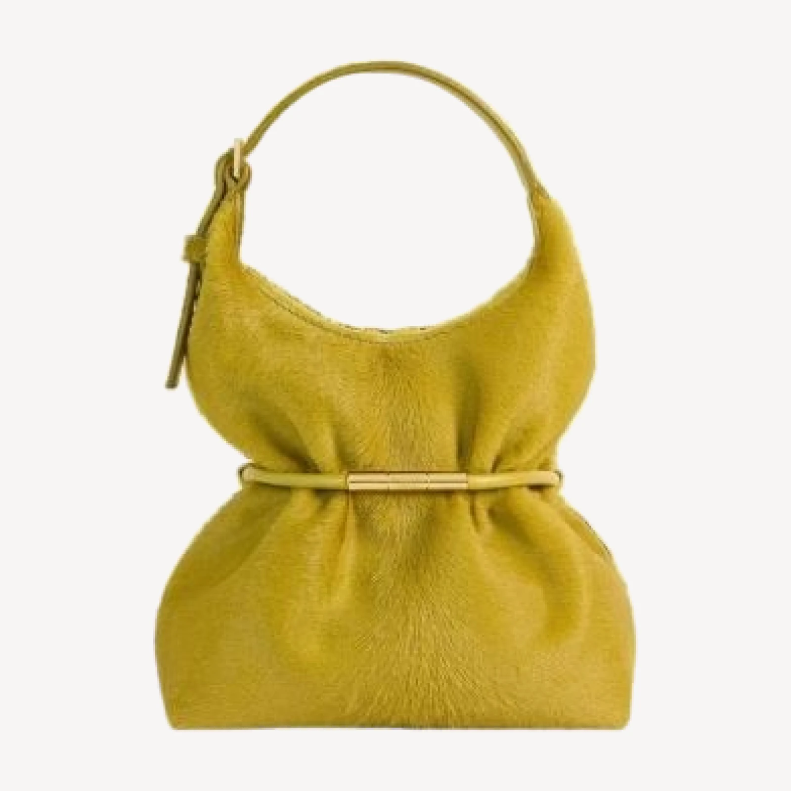Balmain Sphynx Mini Bag in Pony-Effect Leather