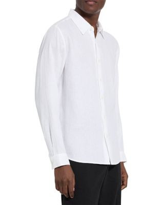 Theory Irving Shirt in Relaxed Linen