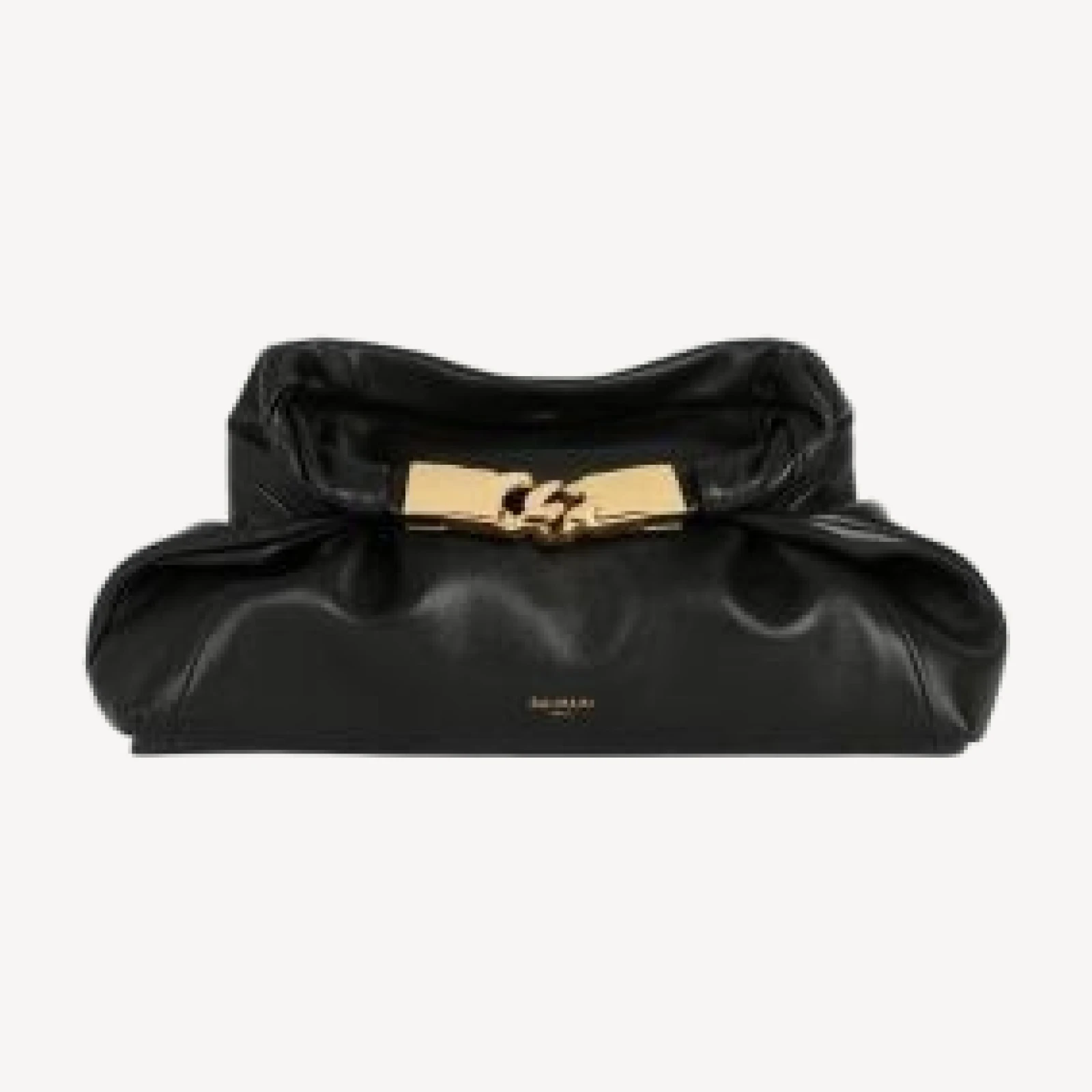 Balmain Dinner At 8 Small Smooth Leather Bag
