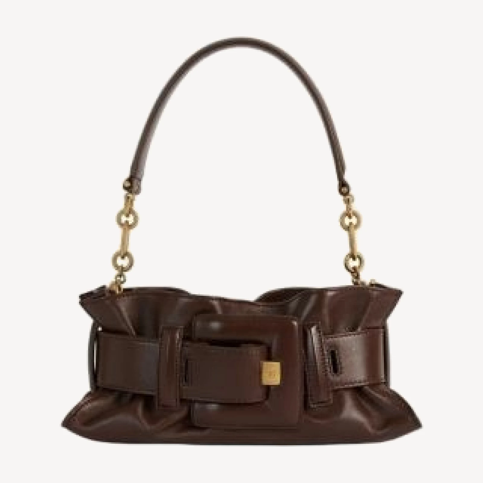 Balmain Anthem Mini Bag in Smooth Leather