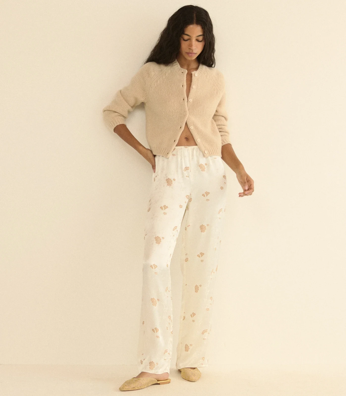 LAVONA PANT -- FRESCO TAPPEZZERIA JACQUARD