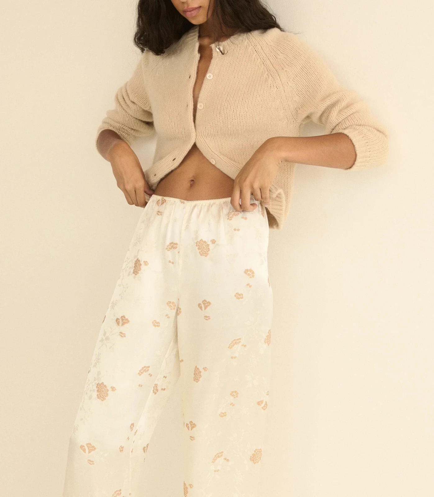 LAVONA PANT -- FRESCO TAPPEZZERIA JACQUARD