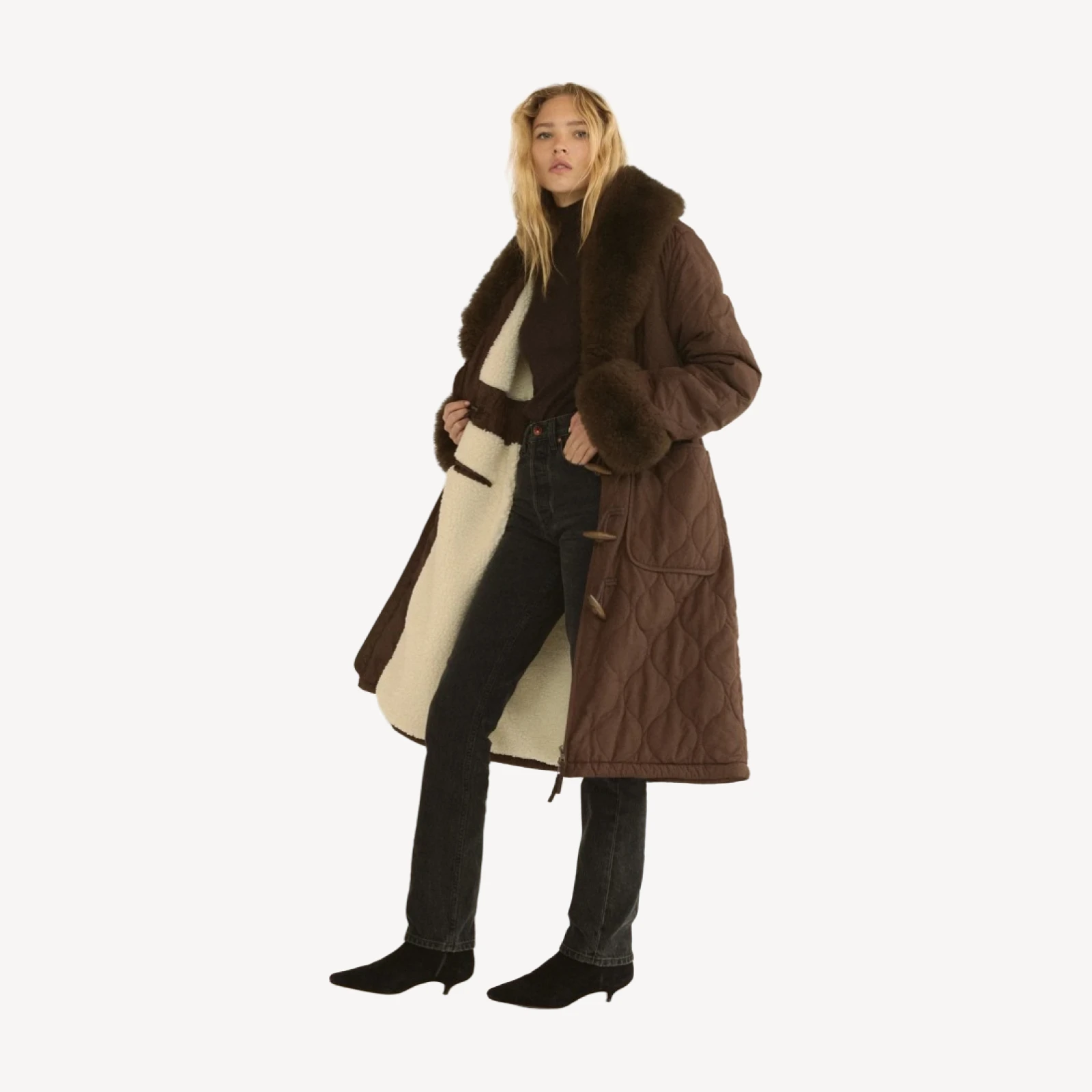 HEMLOCK COAT -- CHOCOLATE BROWN