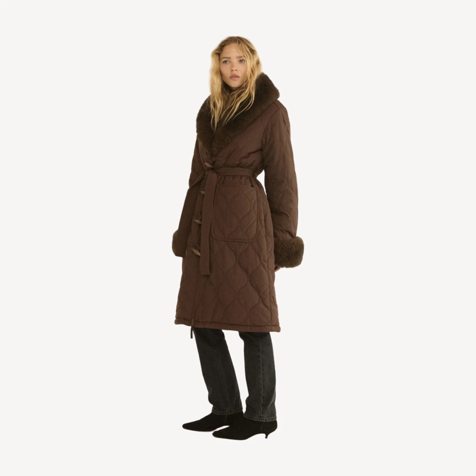 HEMLOCK COAT -- CHOCOLATE BROWN
