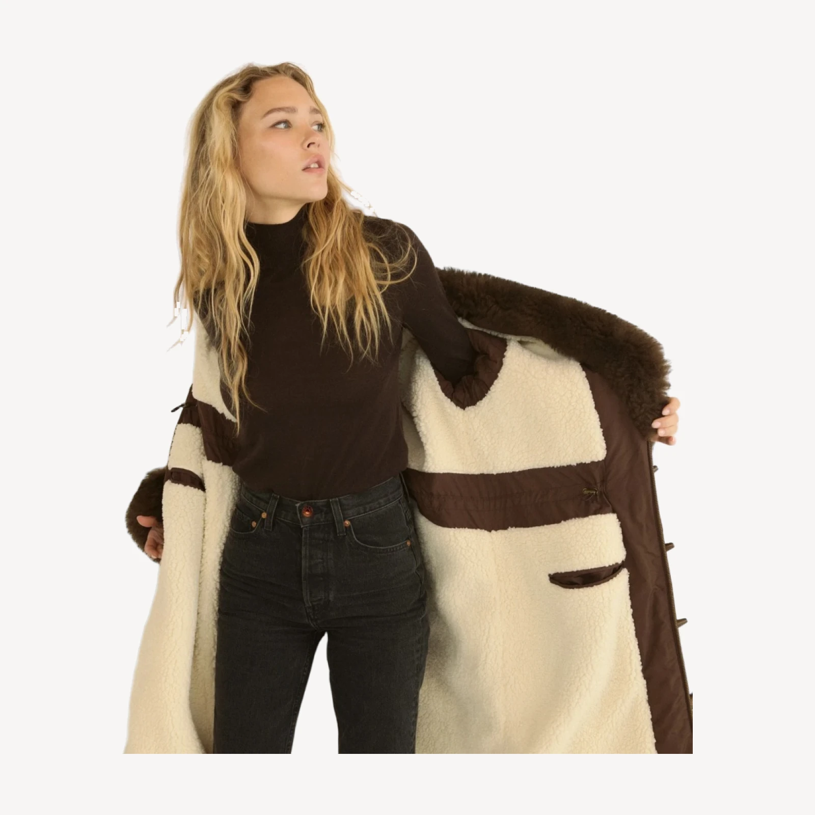 HEMLOCK COAT -- CHOCOLATE BROWN