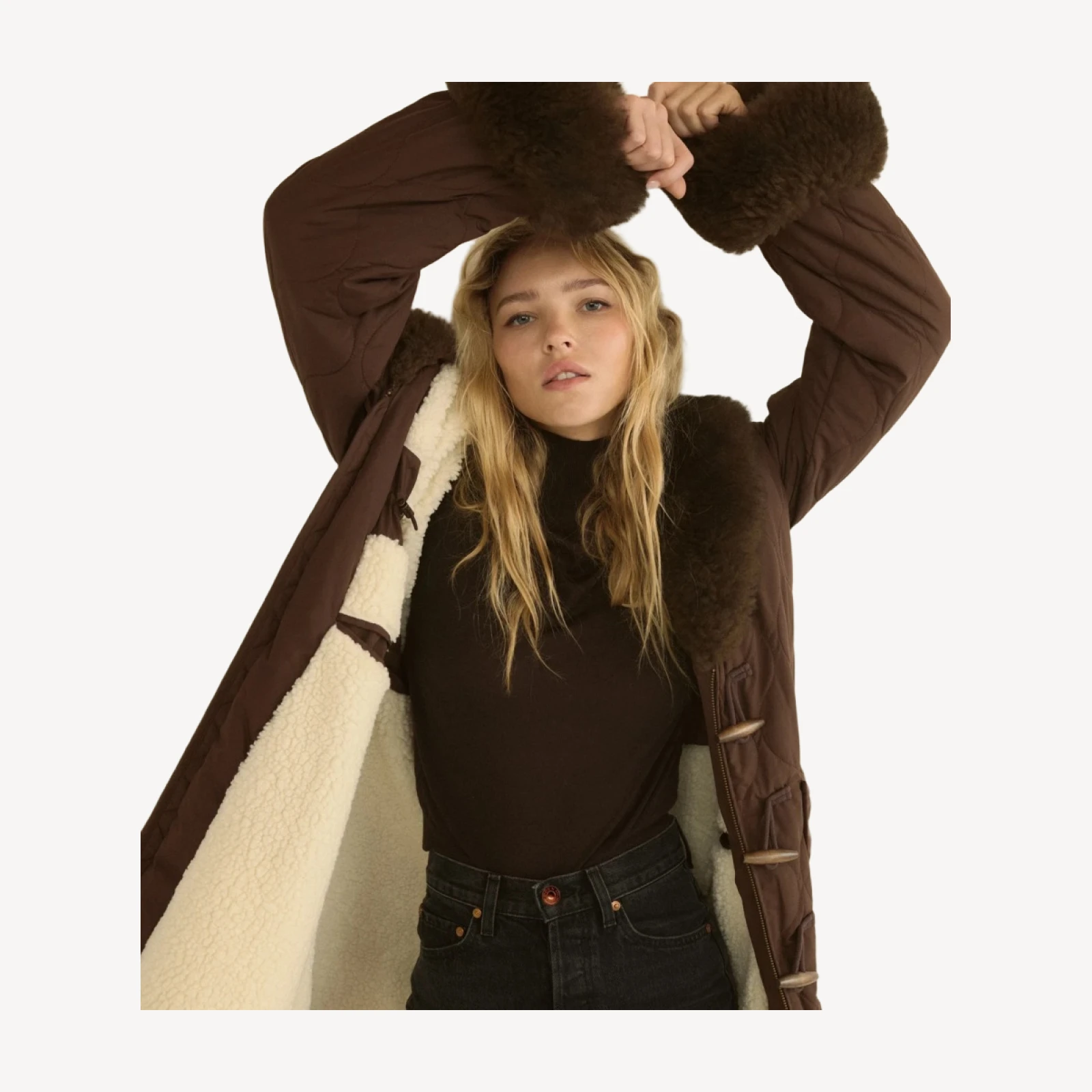 HEMLOCK COAT -- CHOCOLATE BROWN