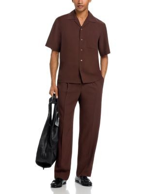 Simkhai Cade Loose Fit Camp Collar Shirt