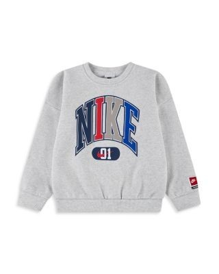 Nike Boys' Sportswear Multisport Fleece Crewneck Sweatshirt - Little Kid