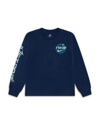 Nike Nike Boys' Y2K Globe and Sleeve Hit Tee - Little Kid