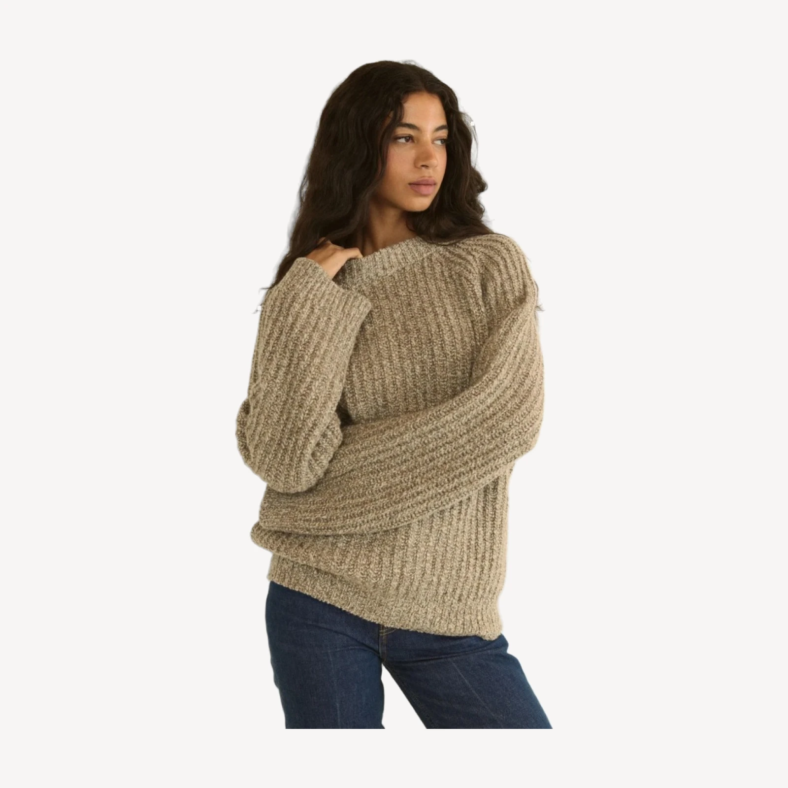 FENNEL SWEATER -- GRAY MARL