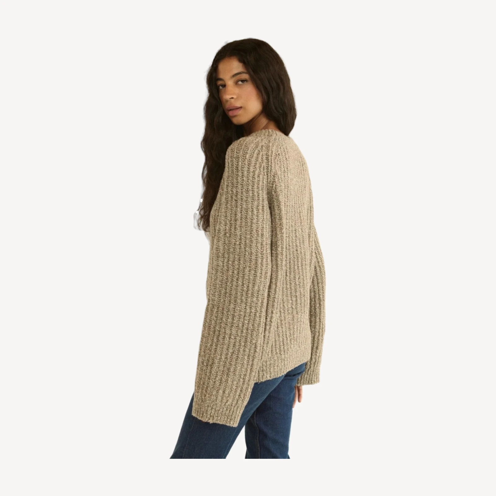 FENNEL SWEATER -- GRAY MARL
