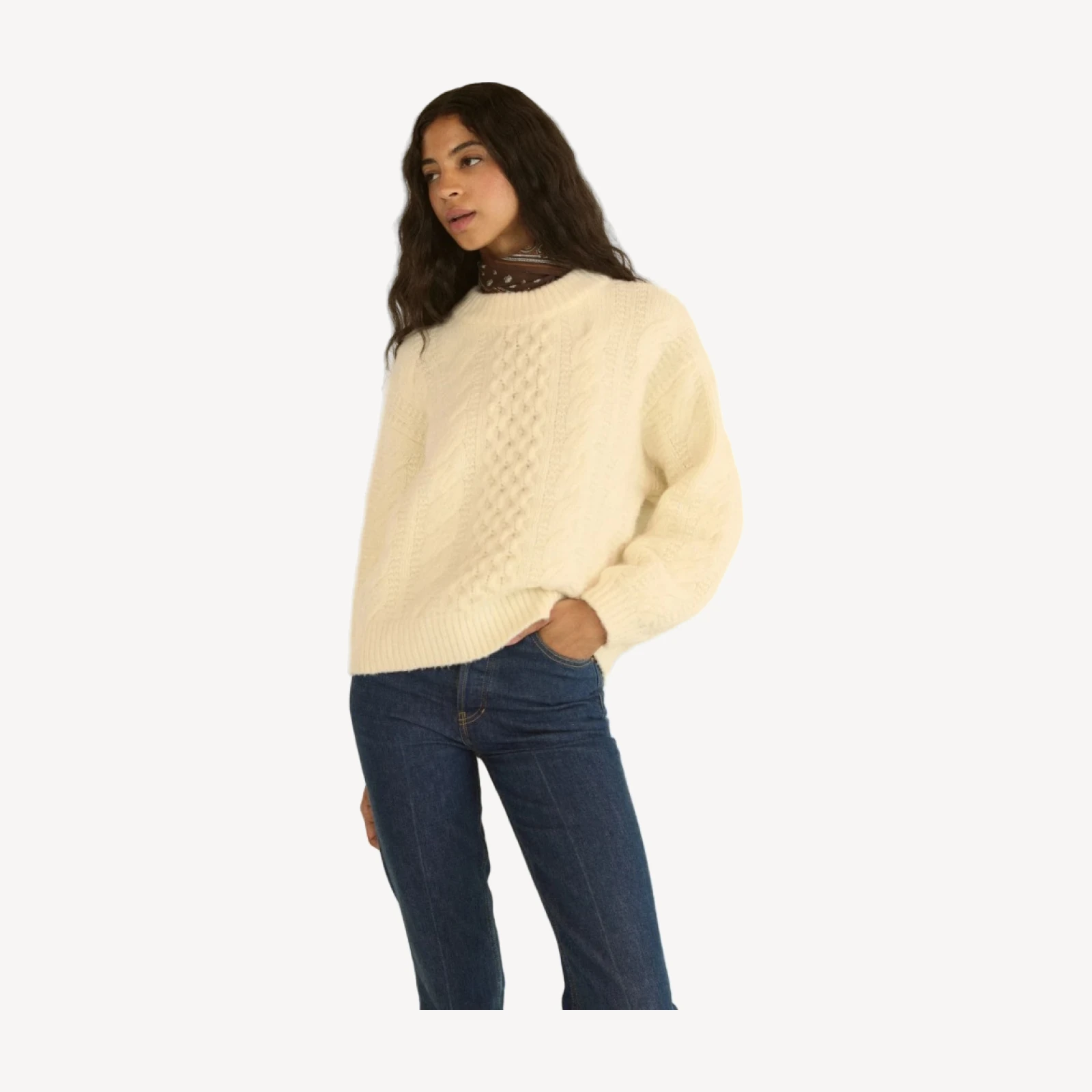 HALLSTATT SWEATER -- IVORY