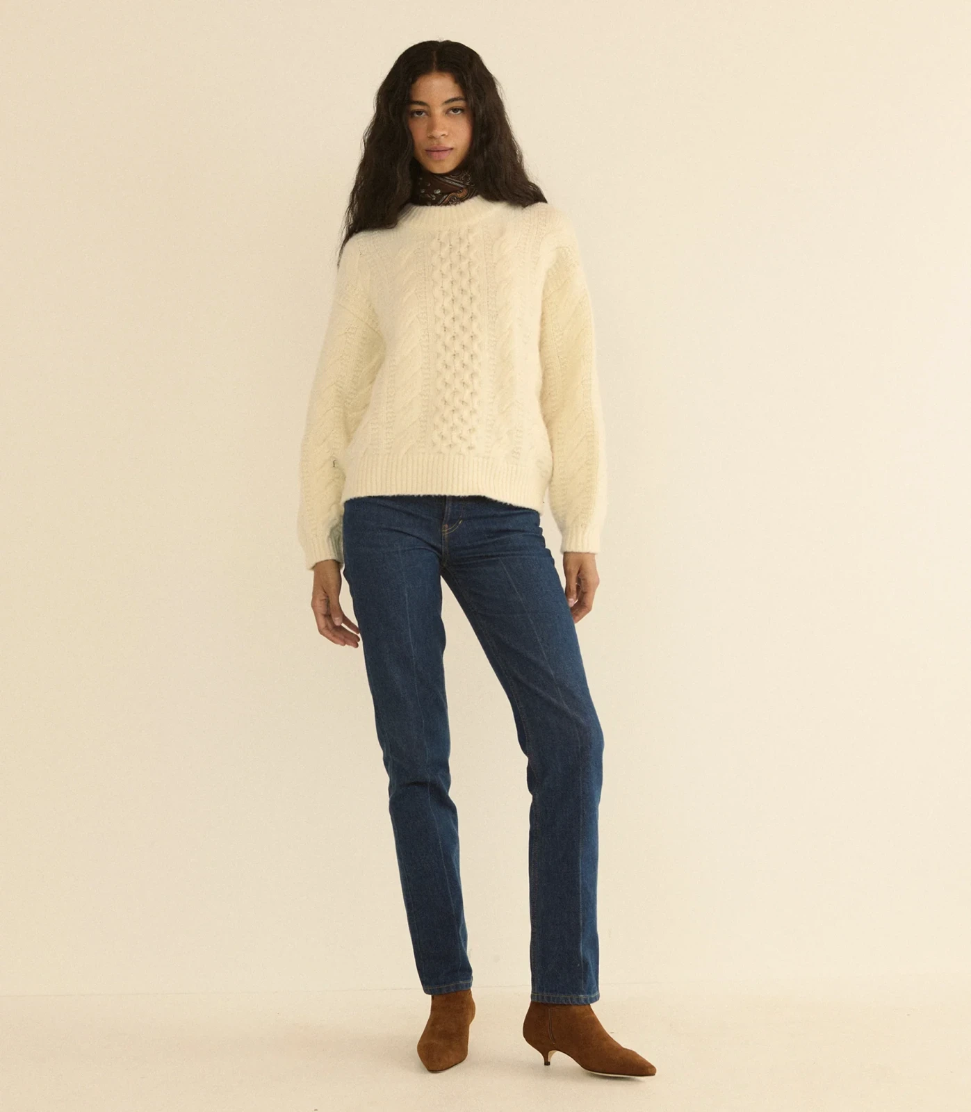 HALLSTATT SWEATER -- IVORY