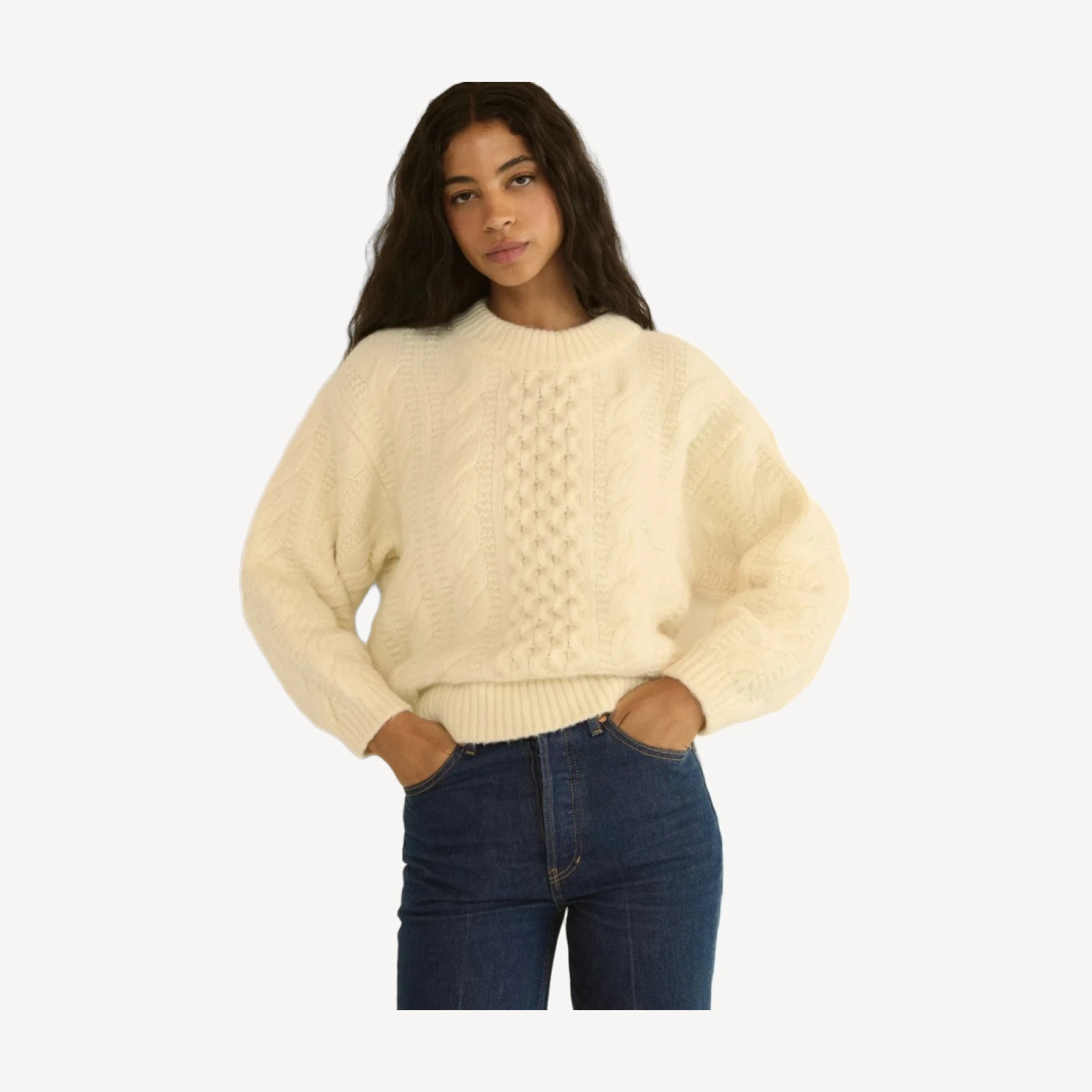 HALLSTATT SWEATER -- IVORY
