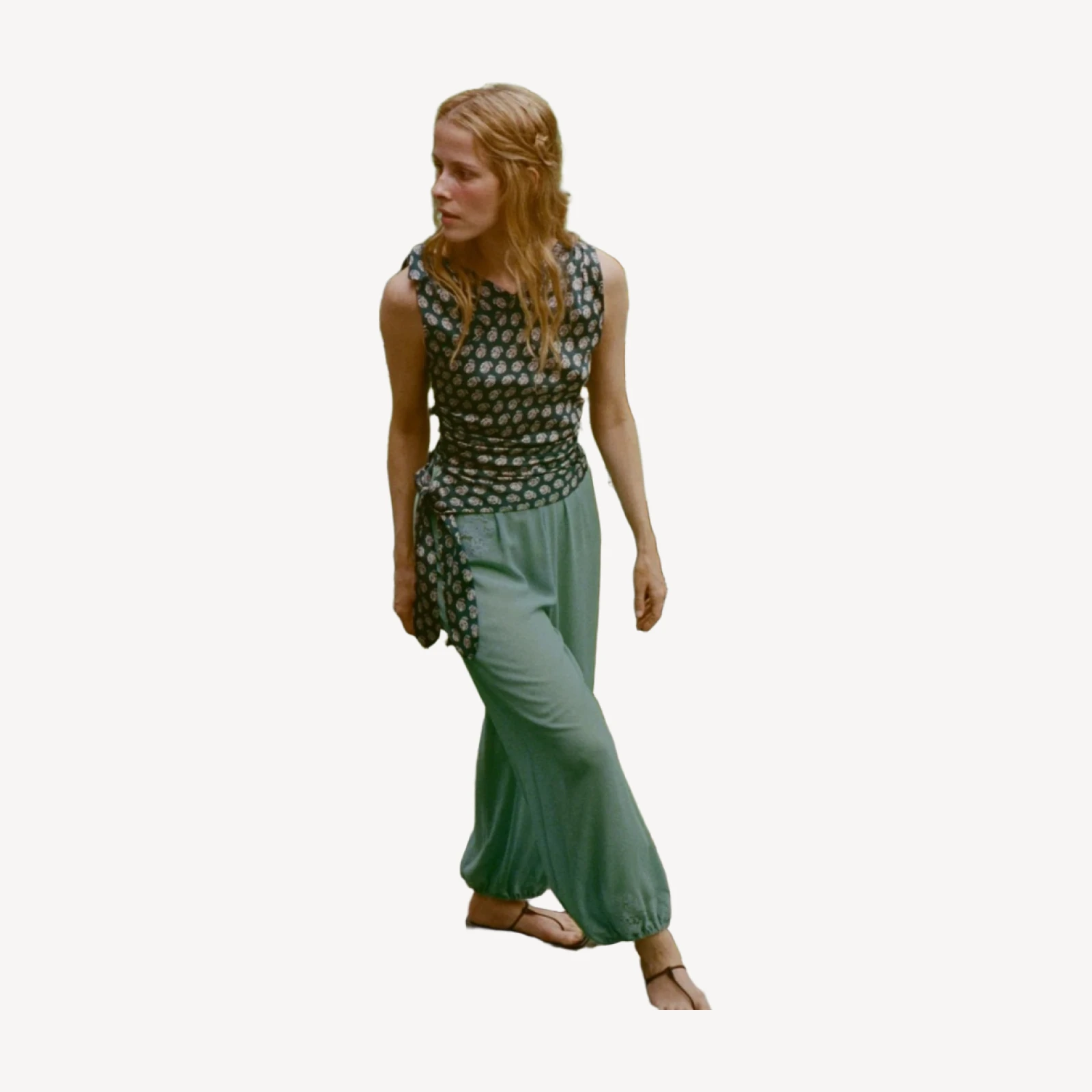 JANILLE TOP -- CHAUMONT PAISLEY
