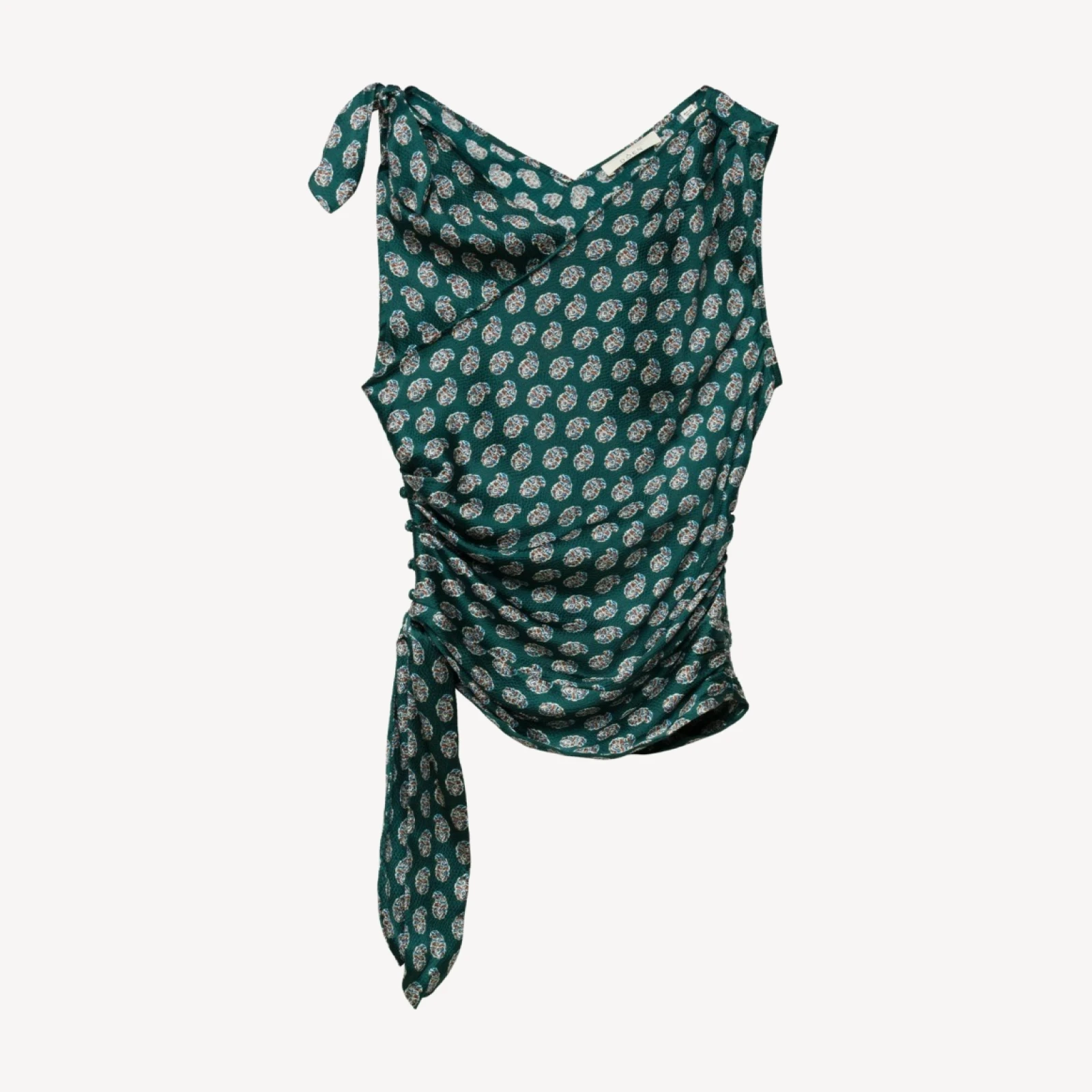 JANILLE TOP -- CHAUMONT PAISLEY