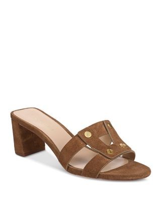 Veronica Beard Women's Via Studded Slide Sandals