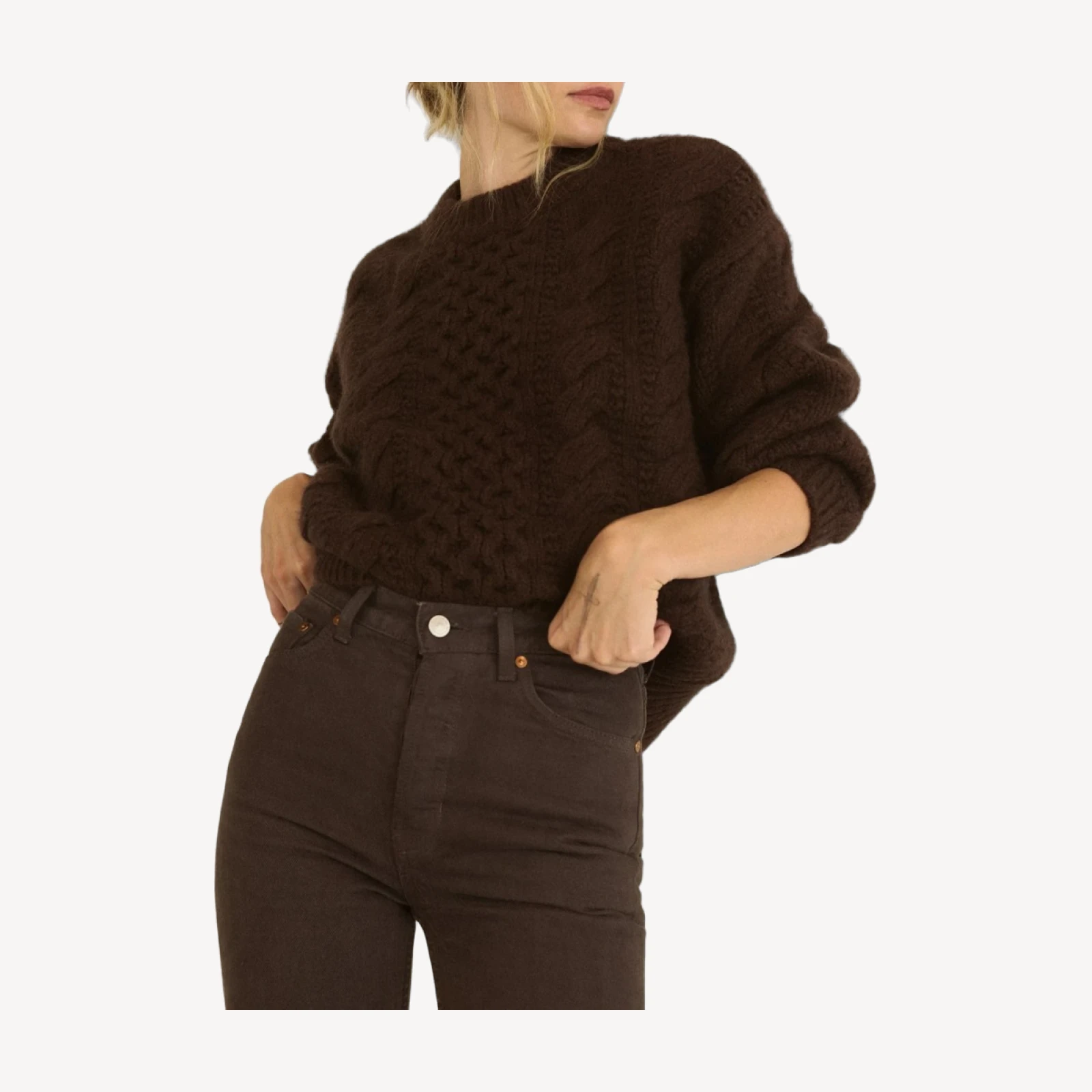 HALLSTATT SWEATER -- SYCAMORE BARK