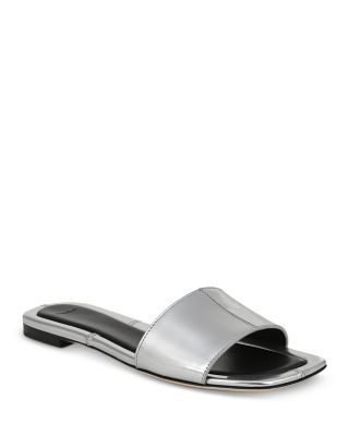 Vince Women's Valeria Leather Slide Sandals