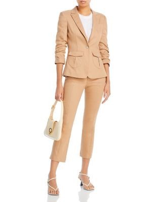 Cinq a Sept Louisa Scrunch Sleeve Blazer