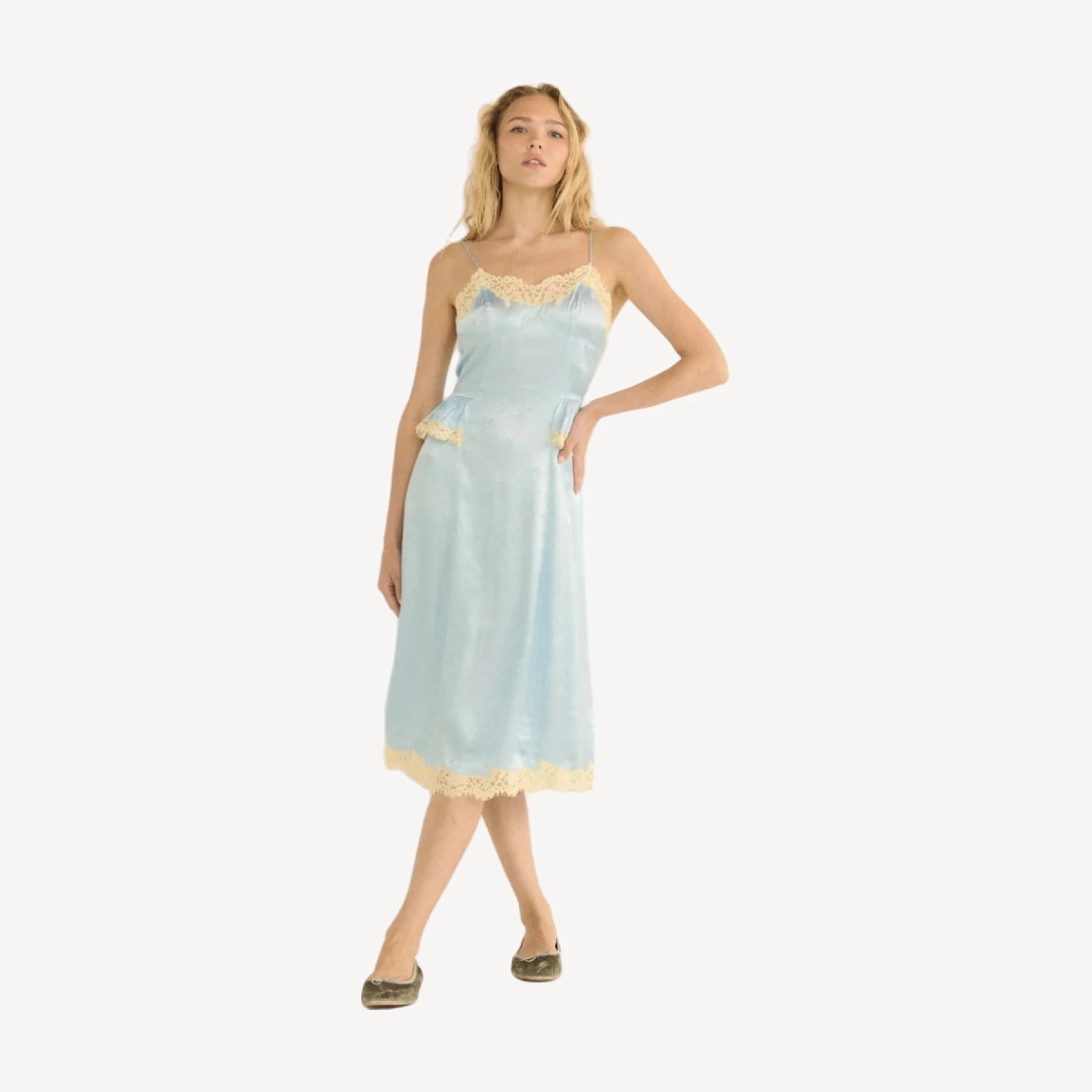 LISE DRESS -- FORGET ME NOT