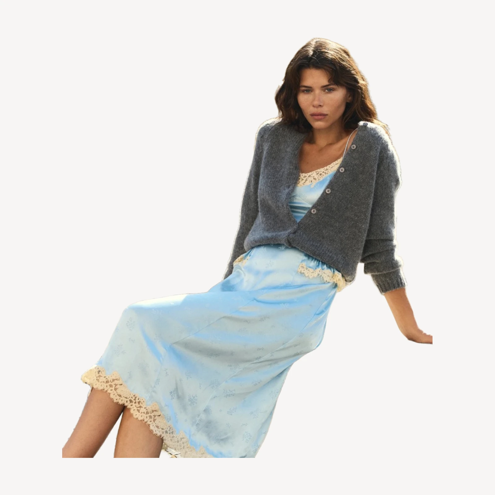 LISE DRESS -- FORGET ME NOT