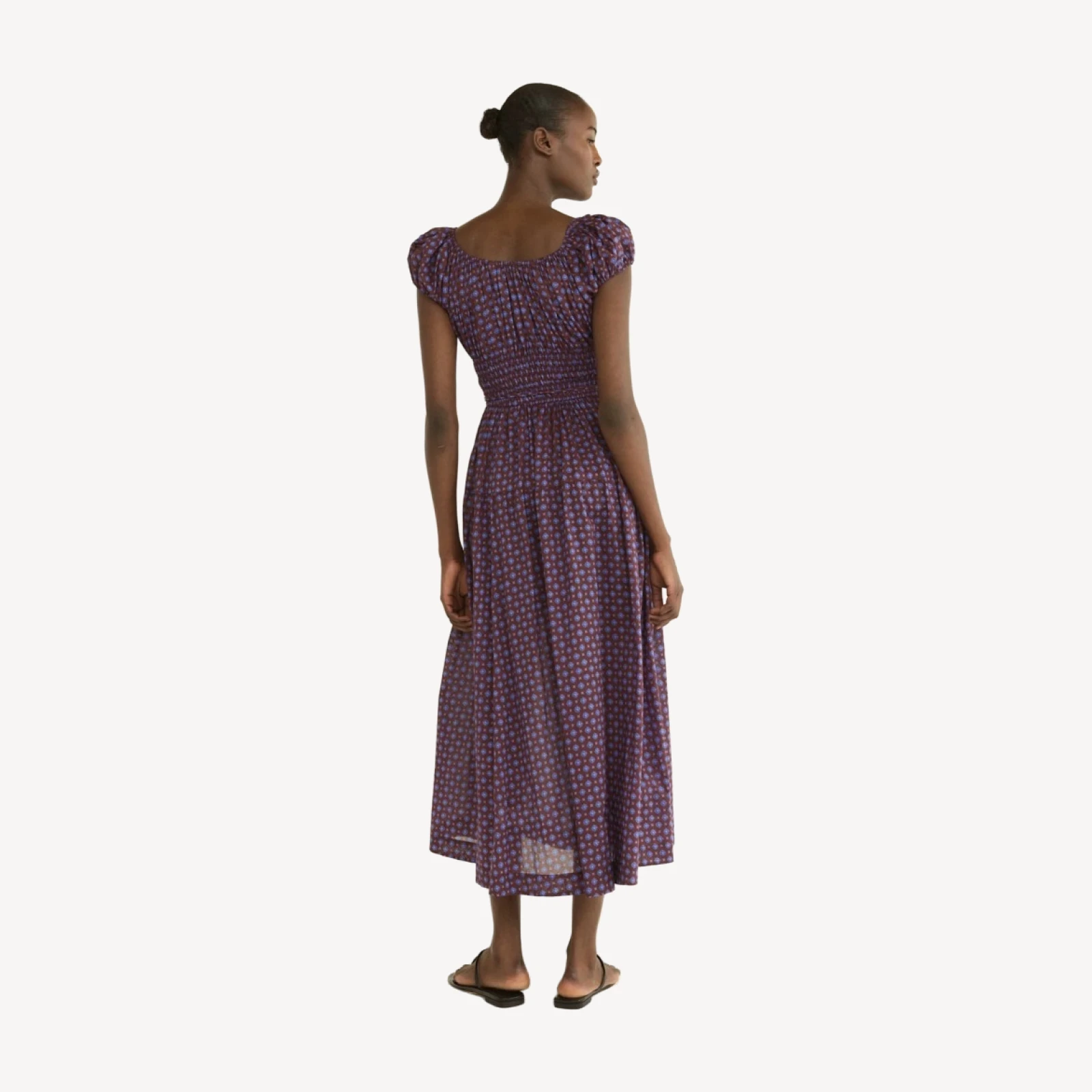 QUINELLE DRESS -- MENORCA FOULARD