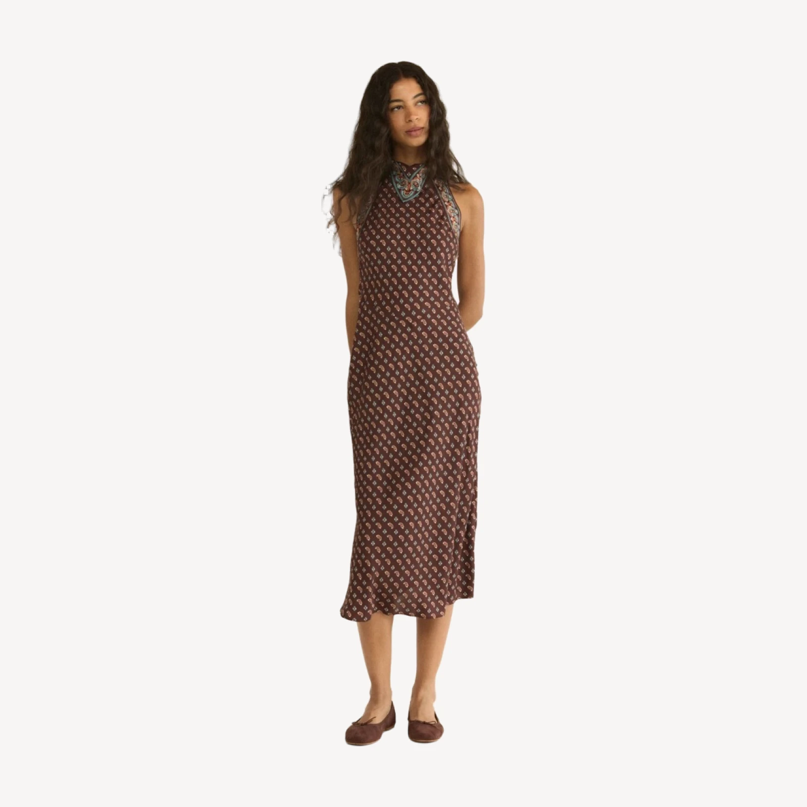 ZILDA DRESS -- DEAUVILLE PAISLEY