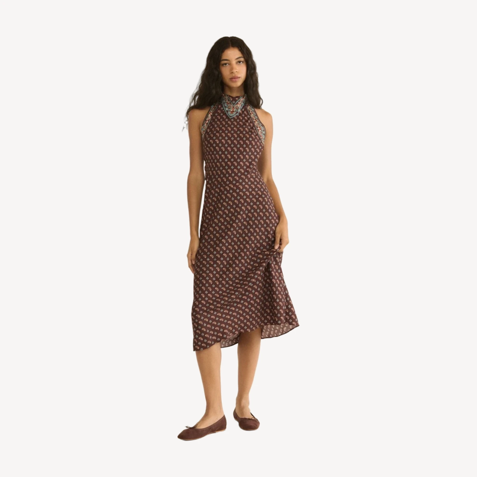 ZILDA DRESS -- DEAUVILLE PAISLEY