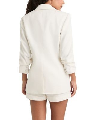 Cinq a Sept Linen Blend Suiting Kylie Blazer