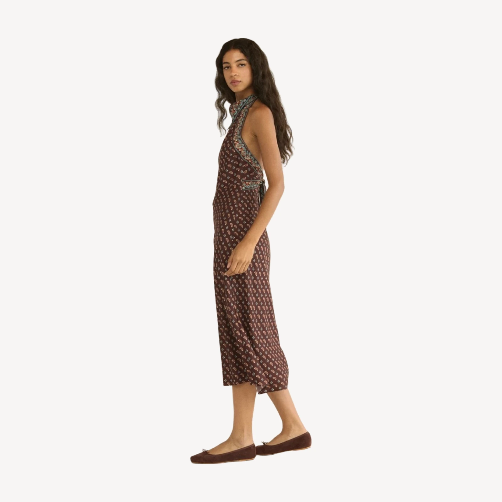 ZILDA DRESS -- DEAUVILLE PAISLEY