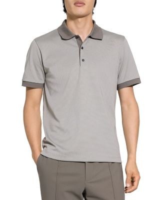 Theory Geo Polo in Mod Jacquard