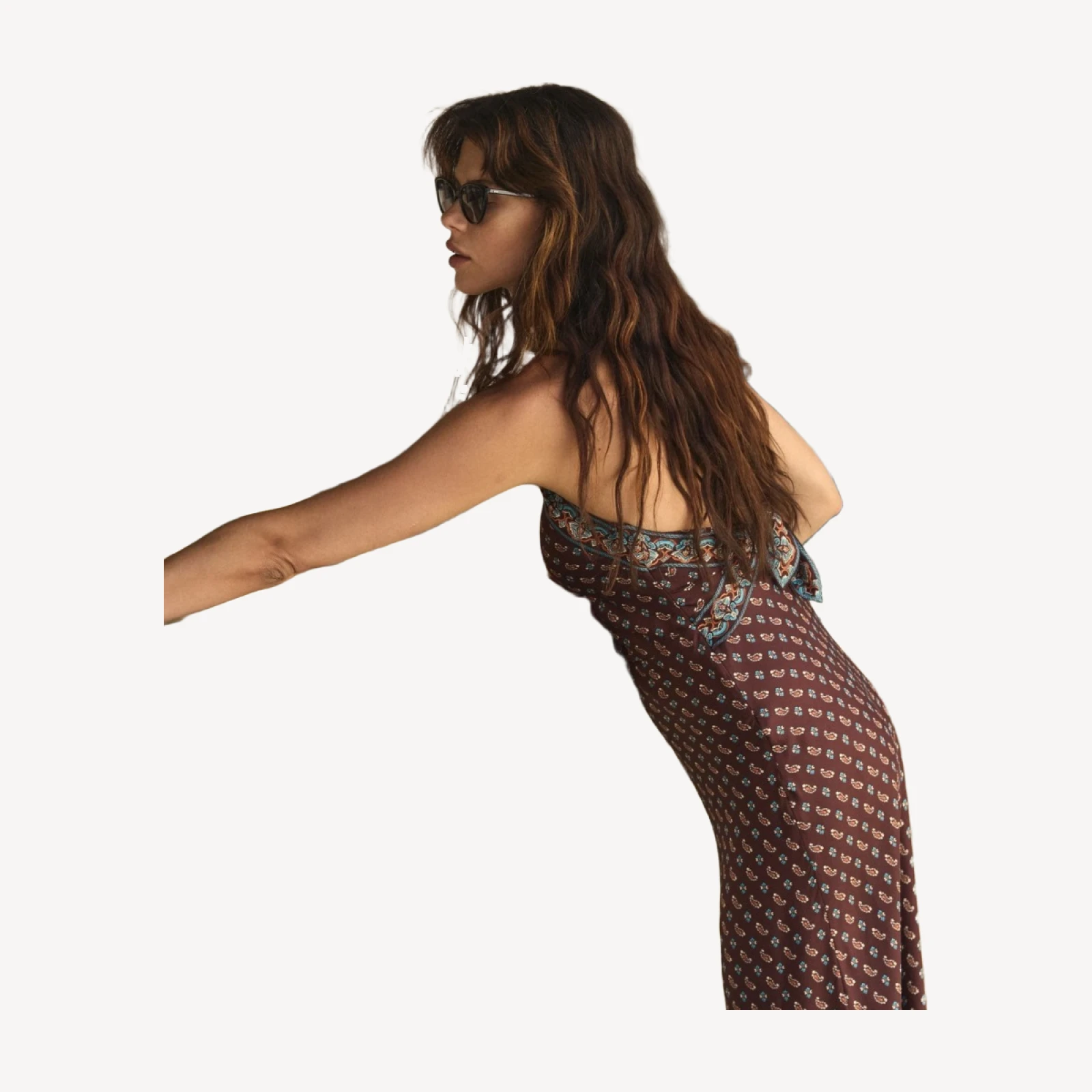 ZILDA DRESS -- DEAUVILLE PAISLEY